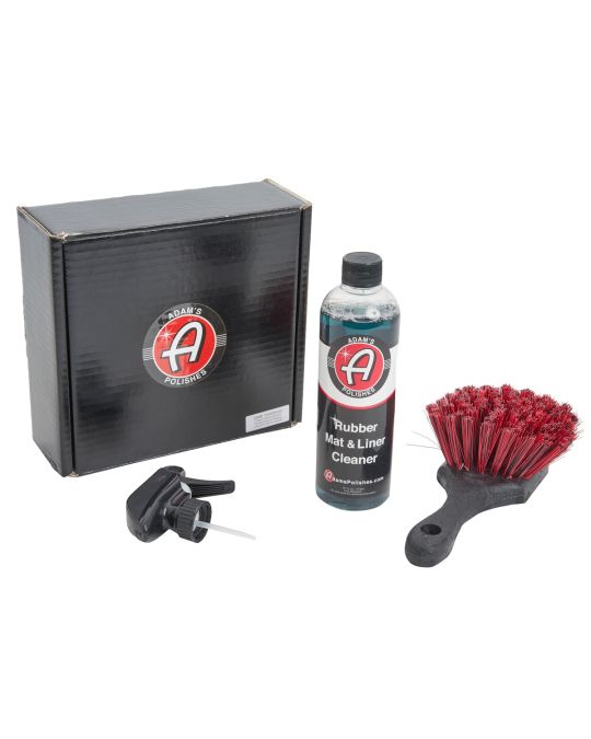 Chevrolet Rubber Mat & Floor Liner Cleaner 16 Ounce Bottle With Tire Brush By Adam's Polishes Associated Accessories