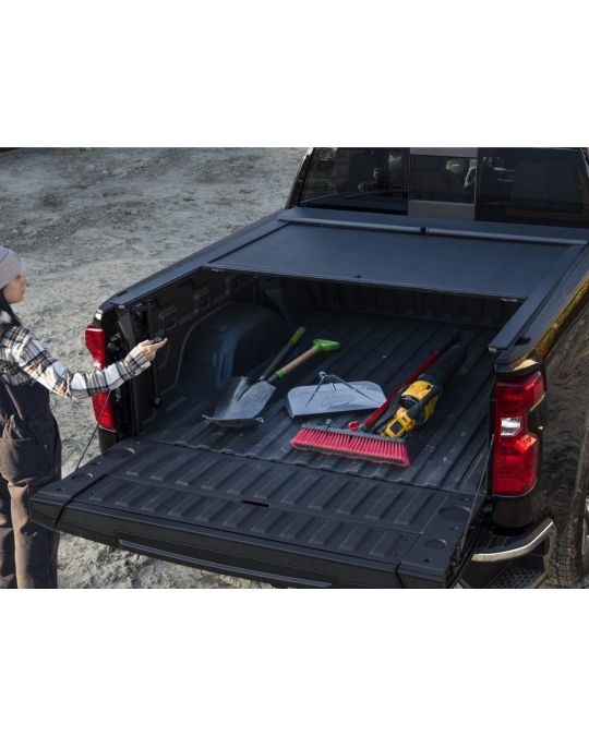 Chevrolet Standard Bed E-Series Retractable Tonneau Cover By Roll-N-Lock
