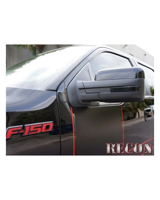 RECON  Side Mirror Lenses - Smoked