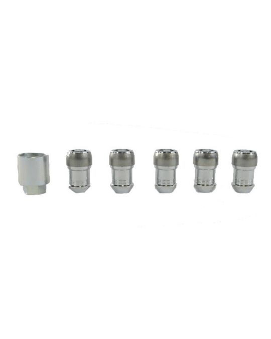 Mopar M14 x 1.5 Chrome Wheel Locks Kit Of Five With Key