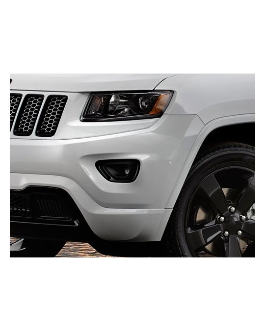 Mopar Fog Lamp Bezels Altitude Gloss Black