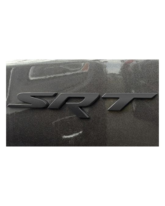Mopar Emblem SRT Tailgate Satin Black