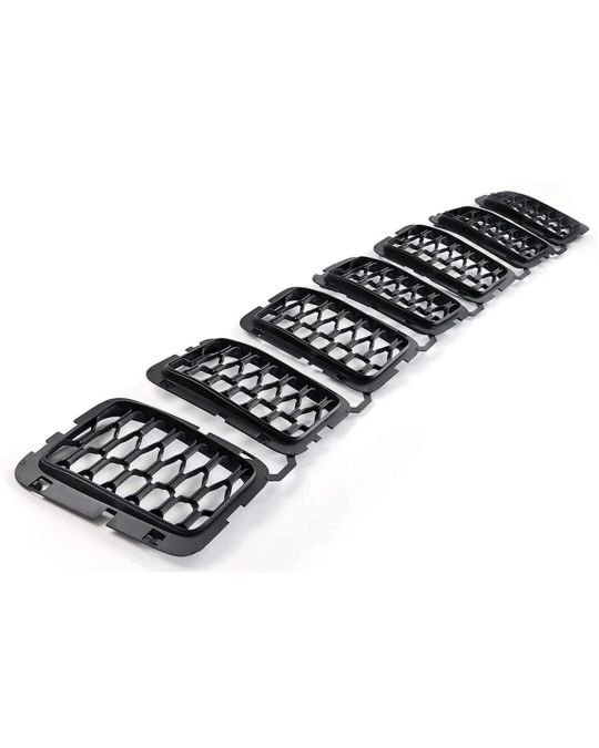 Mopar Grille Inserts Matte Black
