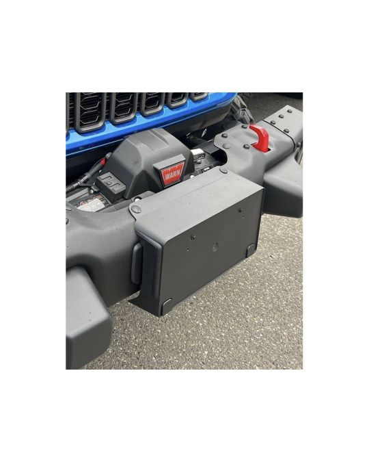 Mopar Front Bumper License Plate Bracket For Winch Equipped Vehicles