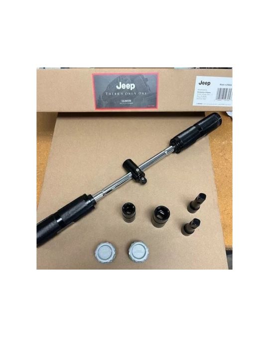 Mopar Jeep Branded Lug Master Wrench With Double Sided Lug Nut Sockets And 3-Inch Extensions Made By AllTrade