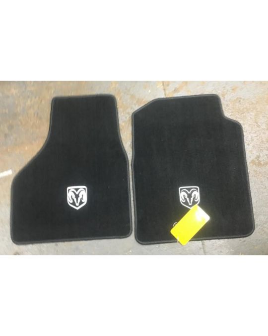 Mopar Carpet Floor Mats Front Dark Slate