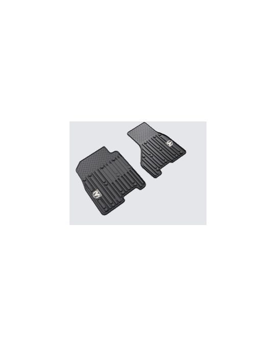 Mopar Rubber Mats Front Dark Slate