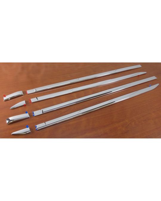 Mopar Chrome Door Molding Spears Complete Kit For Left And Right Crew Cab 5'7"