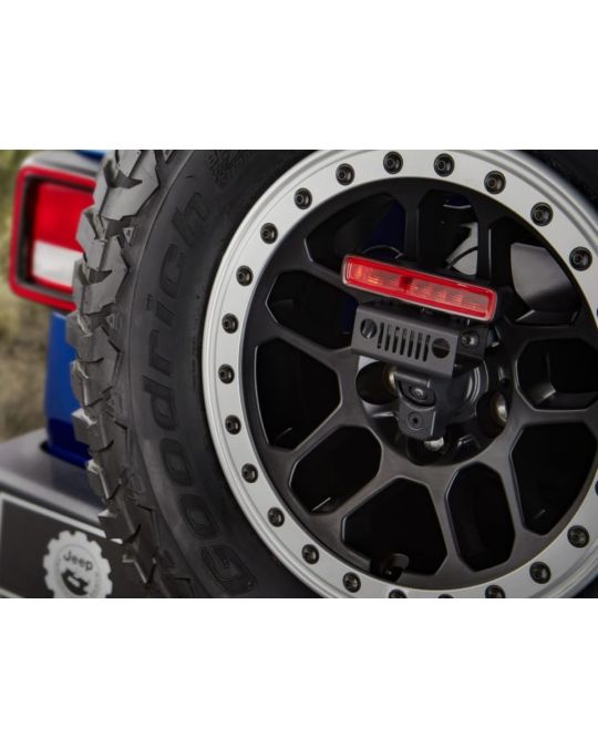 Mopar Center High Mount Stop Light CHMSL Relocation Kit For Spare Tire Carrier