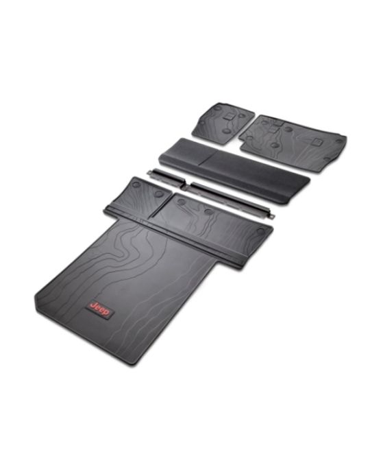 Mopar All Weather Cargo Area Liner With 60/40 Seatback Protector For Cloth Seats 4 Door Models