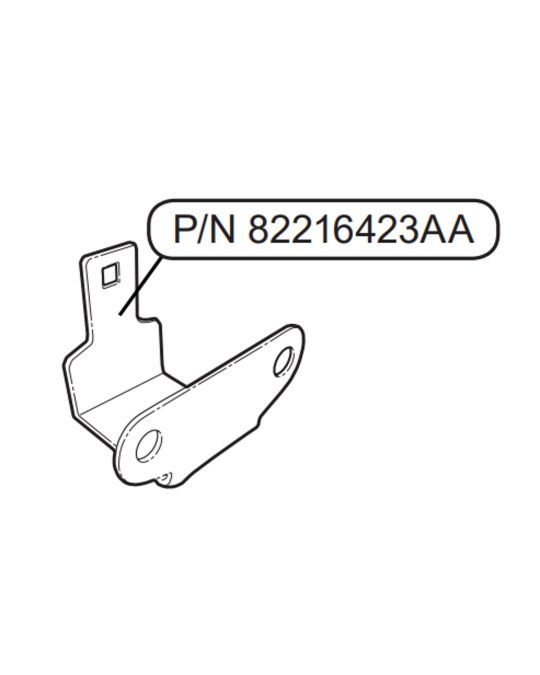 Mopar Bracket For Diesel Engine Auxiliary Switch Kit