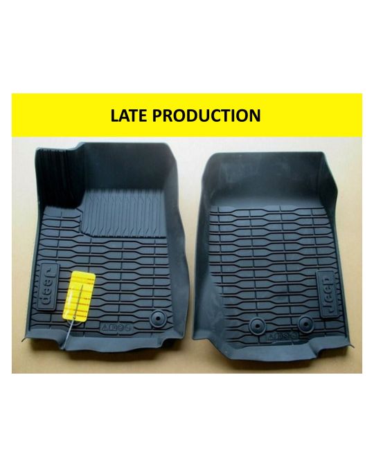 Mopar All Weather Floor Mats Front Row For L Late Production
