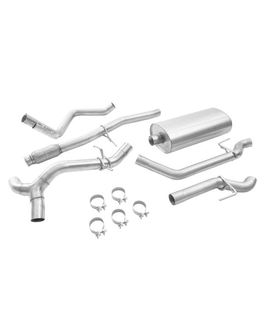 Chevrolet 6.2L Long Wheelbase Cat-Back Dual Exit Exhaust Upgrade System