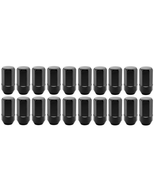 Chevrolet Black Wheel Lug Nuts Kit Of 20