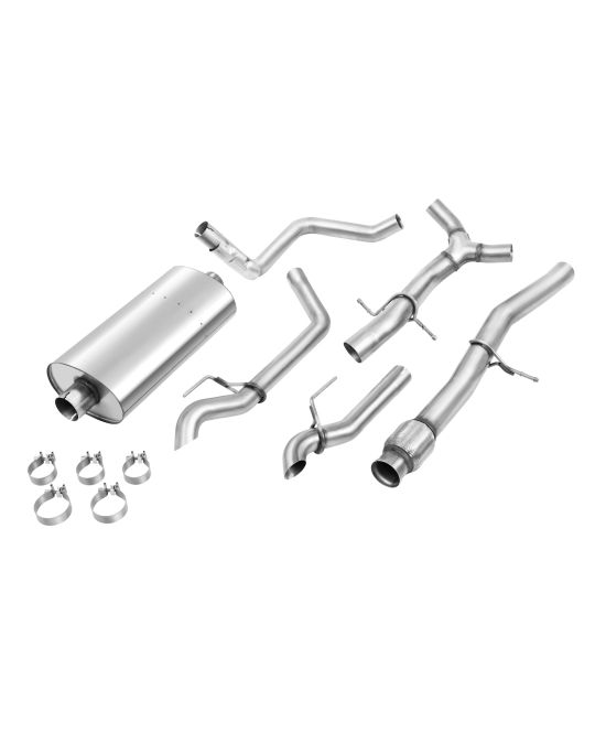 Chevrolet 6.2L Short Wheelbase Cat-Back Dual Exit Exhaust Upgrade System For ZR2 And AT4X