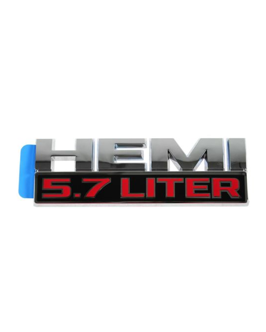 Mopar Emblem HEMI 5.7 Liter Chrome