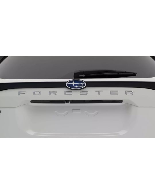 Subaru Rear Liftgate Emblem Inserts Silver Forester Lettering Kit