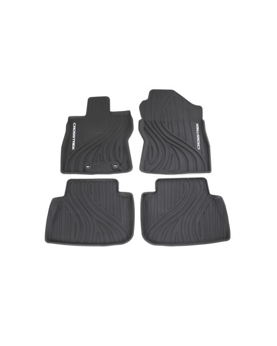 Subaru Kit Of Four All Weather Floor Liners With Crosstrek Logo For Front And Rear