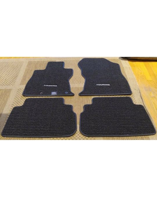 Subaru Carpeted Floor Mats - Touring Black