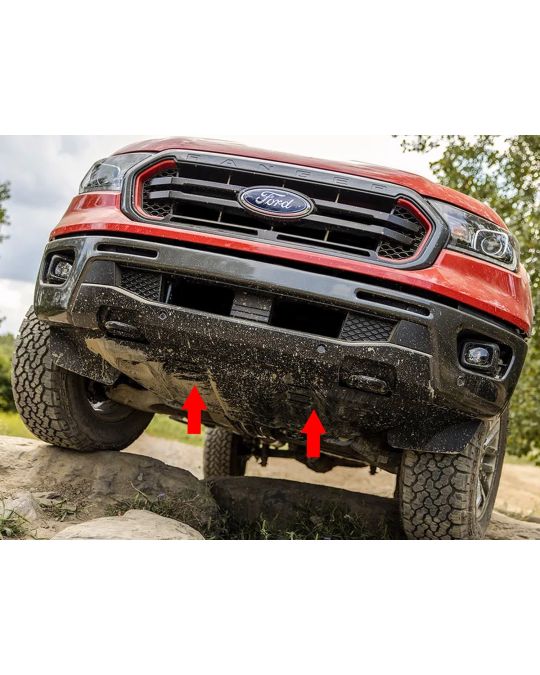 Ford Skid Plate Kit Black