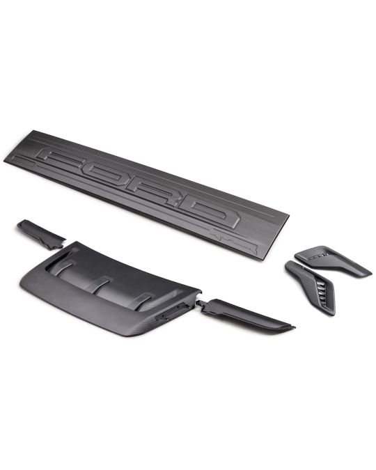 Ford Performance Full Vehicle Carbon Fiber Appearance Package - Hood Scoop / Fender Vents / Tailgate Panel - With Matte Finish 