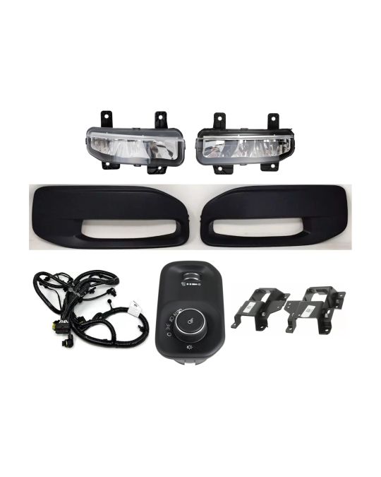 Mopar LED Fog Lamp Kit For Left And Right With Bezels