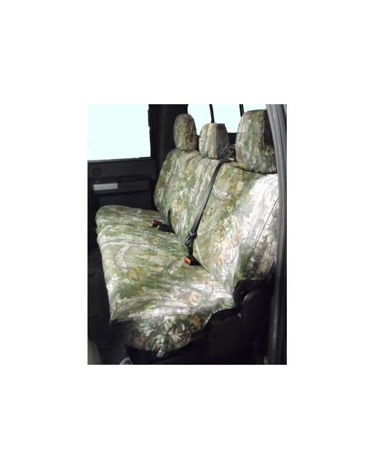 Ford Seat Covers Rear Crew Cab 60/40 With Armrest Realtree Green