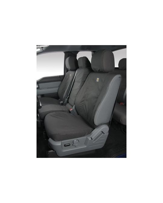 Ford Seat Covers Rear Crew Cab 60/40 With Armrest Carhartt Gravel