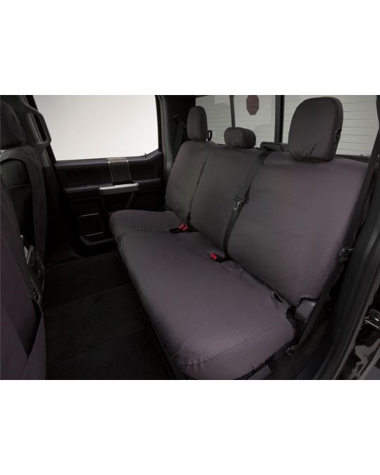 Ford Seat Covers Rear Crew Cab 60/40 Folding Without Armrest Charcoal