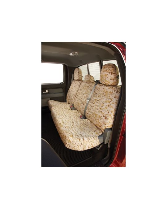 Ford Seat Cover - Rear Row - 60/40 - SuperCab - Carhartt Realtree Xtra Brown Camo Seatsaver