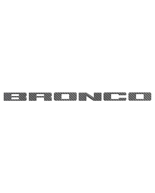 Ford Grille Emblem Applique Carbon Fiber