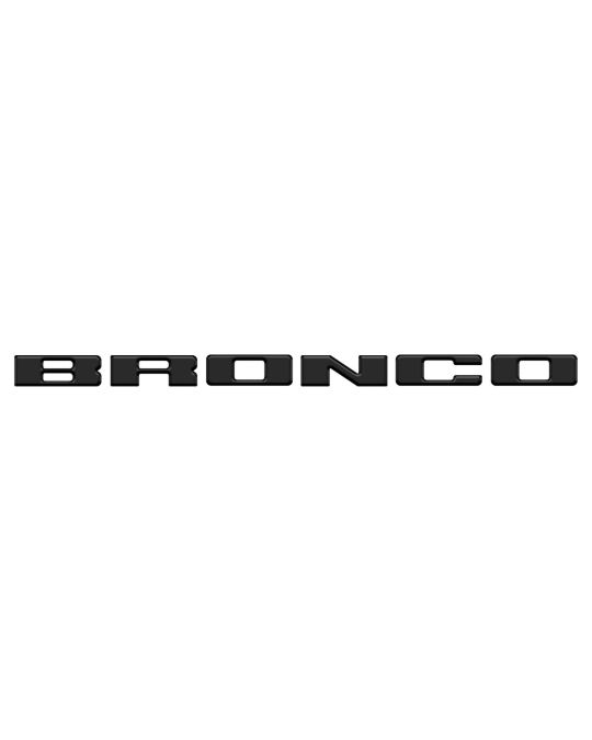 Ford Grille Emblem Applique Matte Black