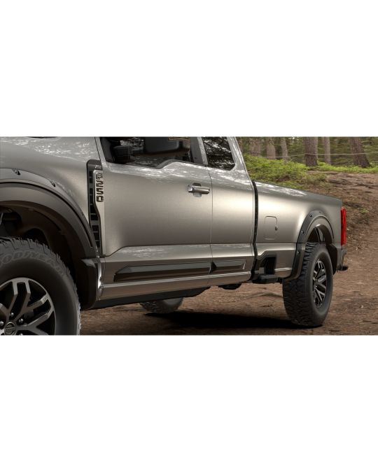 Ford Door Moldings Kit Of Four Black Satin By Air Design For Super Cab