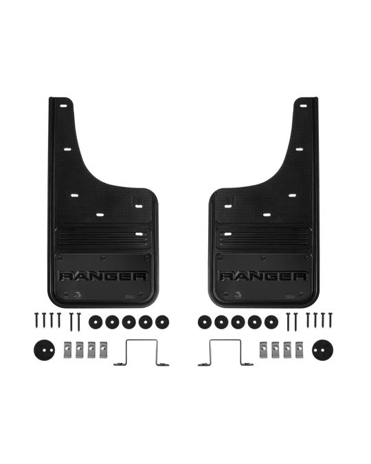Ford Front Splash Guards By Gatorback Truck Hardware With Ranger Logo